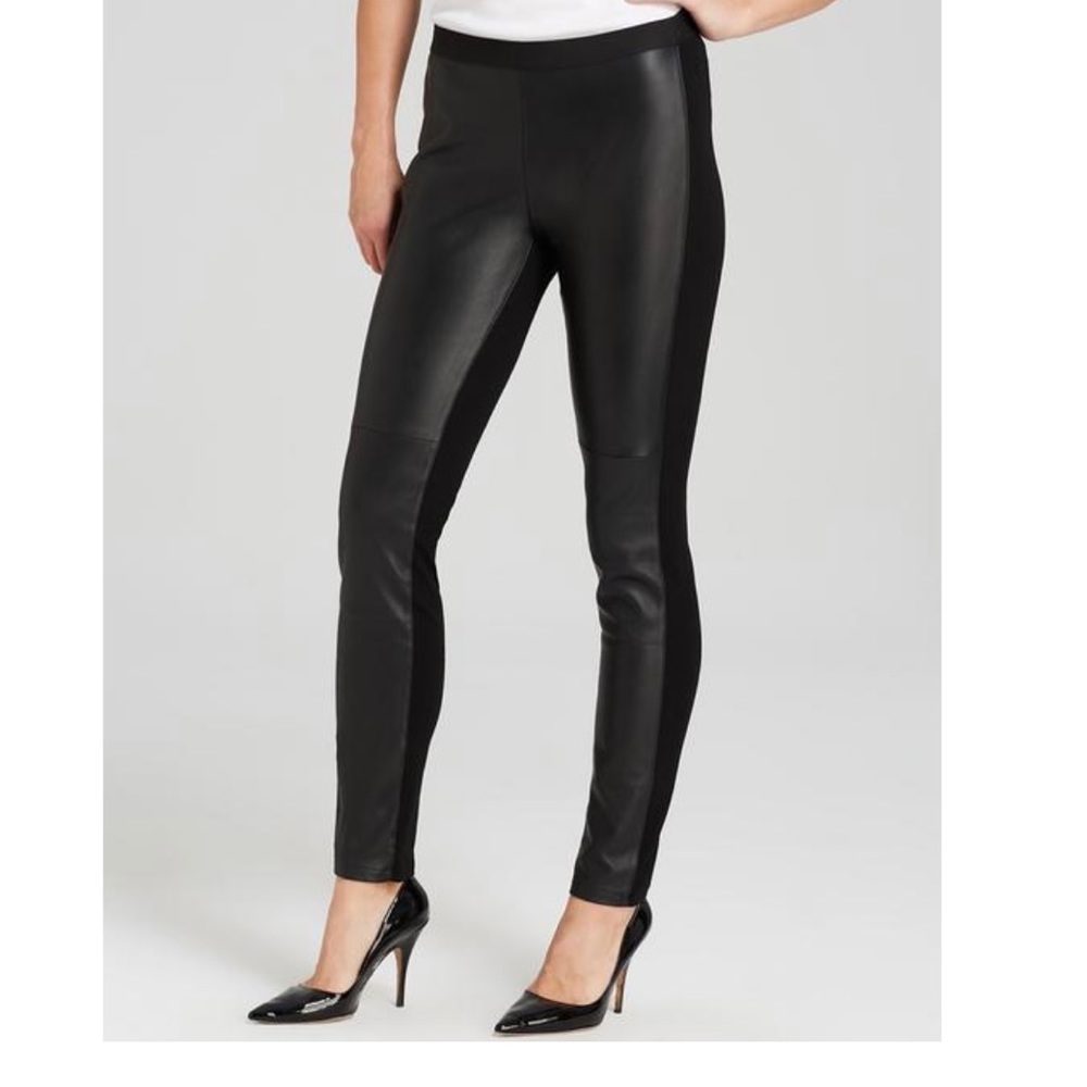 ✨ HP! ✨. ♠️ Eileen Fisher Leather Leggings ♠️